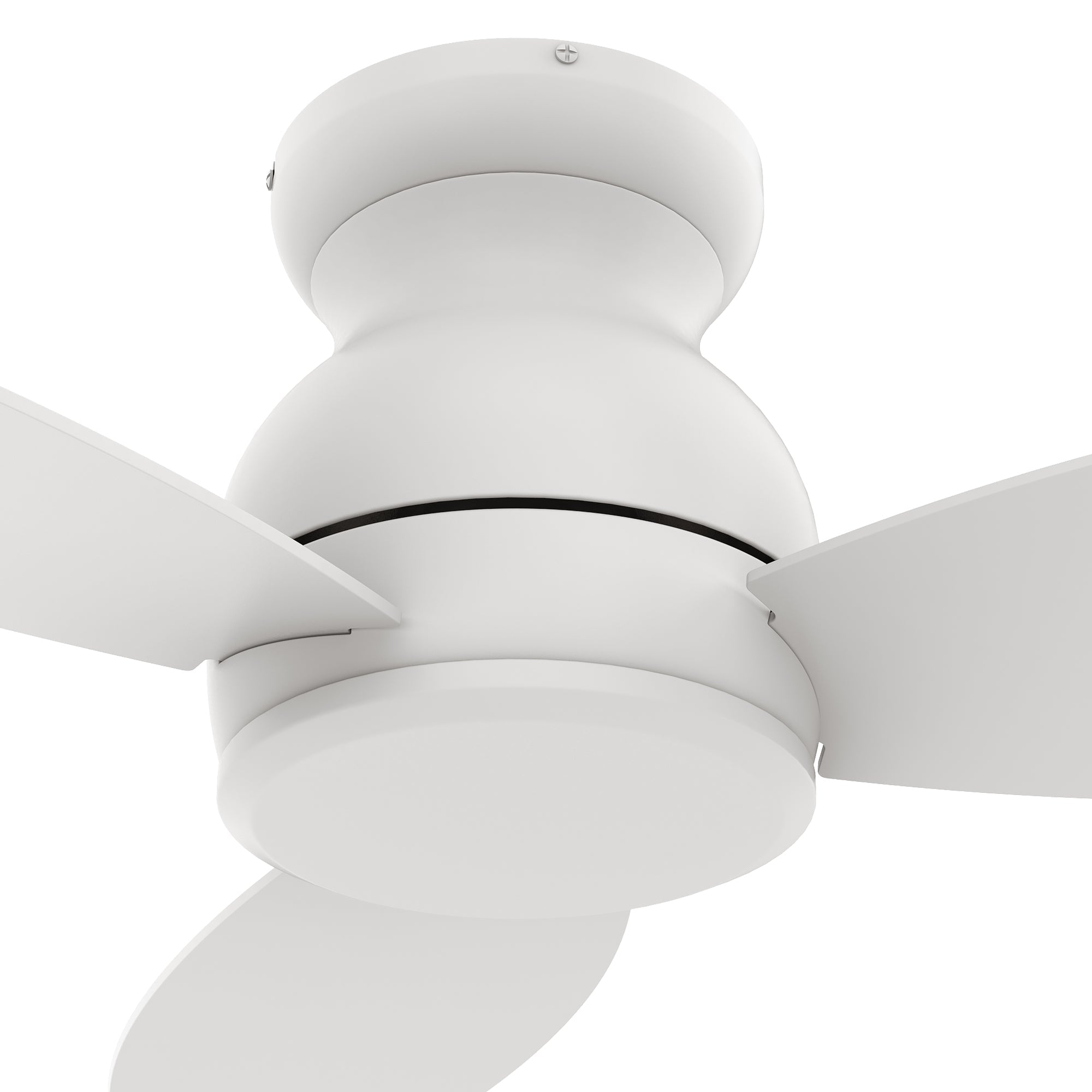 This Osborn48&#39;&#39;ceiling fan keeps your space cool and stylish. It is a soft modern masterpiece perfect for your indoor living spaces. This ceiling fan is a simplicity designing with White finish, use elegant Plywood blades. The fan features remote control.