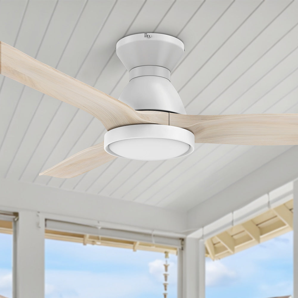 With a modern design and remote control available, this Colmar 52-inch low profile ceiling fan is outstanding for your living area. 