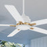 Smafan Essex 52 inch downrod smart ceiling fans with remote. with an integrated 4000K LED daylight. 