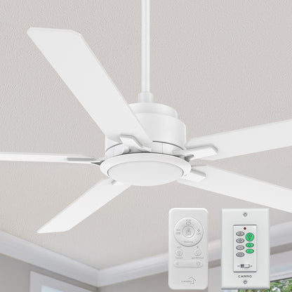 Essex Ⅱ Smart Ceiling Fan with LED Light and Remote Outdoor/Indoor 56&quot;