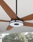 Carro Explorer 56'' 5-Blade Smart Ceiling Fan with LED Light Kit & Remote. 