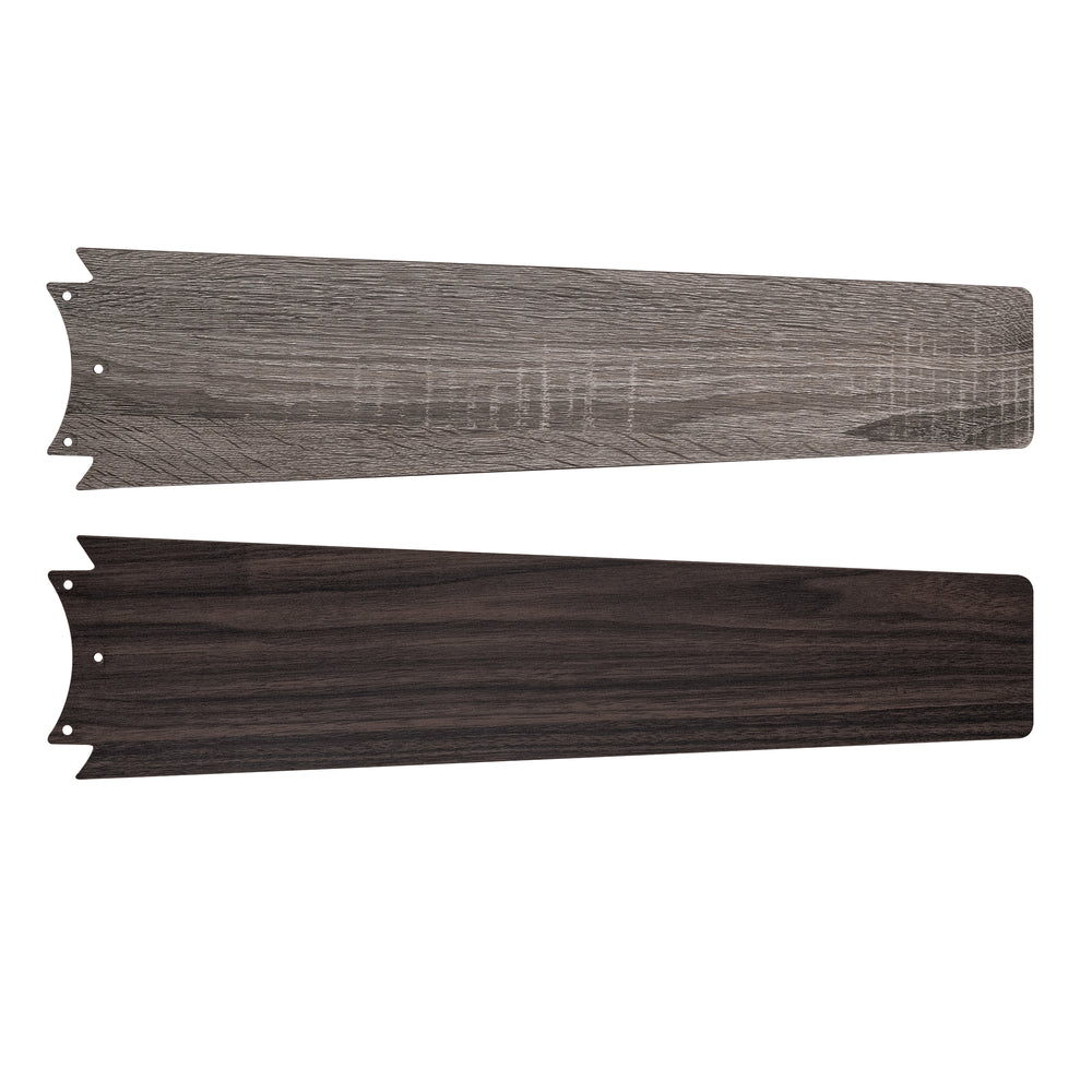Carro Marais 52 inch pull-chain ceiling Fan design with elegant dark wood plywood blades and charming LED light. 