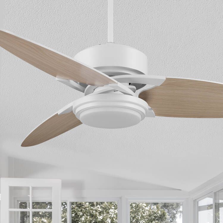 The Maxwell 52” ceiling fan has arrived to make all other traditional ceiling fans obsolete. The fan features a stylish exterior to add a touch of grace to your indoor home and an advanced interior to deliver optimal cooling and lighting. 