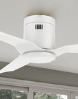Carro Modena 52 inch ceiling fan simplicity designing with White finish, use very strong ABS blades. 