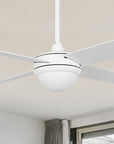Carro Nova 52 inch smart indoor ceiling fan use elegant Plywood blades and compatible with LED Light. 