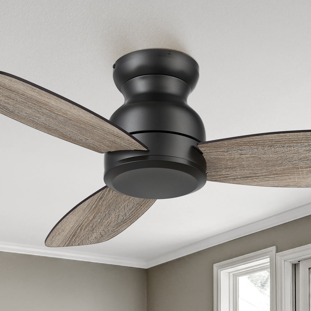 Smafan Osborn 44 inch indoor ceiling fan equipped with the latest motor and controling technology with a stylish exterior to suit the décor of your preference. #color_wood