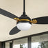 Carro Raddix 52 inch smart ceiling fan features Remote control, Wi-Fi apps, Siri Shortcut and Voice control technology to set fan preferences. 