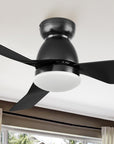 Carro Sonoma smart ceiling fan use the remote control, voice control or smartphone control to adjust your fan settings.