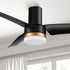 Carro Topeka 52 inch smart ceiling fan with Black and gold finish, strong ABS blades and integrated 4000K LED cool light. 