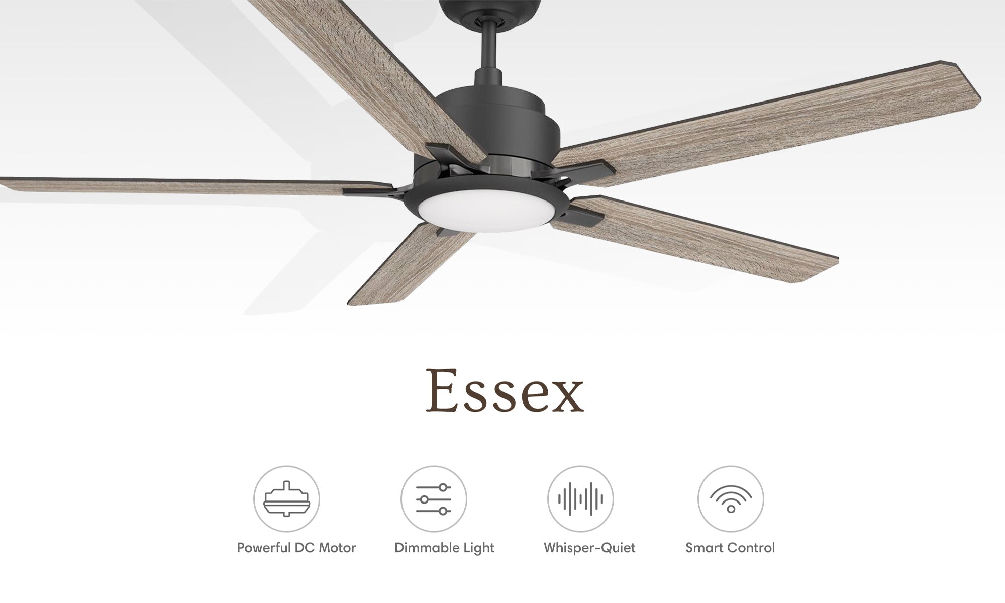 Smafan-Essex-Outdoor-Alexa-Fan-with-remote-Dimmable-Light-Kit-Included
