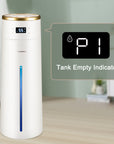 Humidifier with shortage of water indicator 