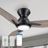 Carro Smafan Brooks 44 inch smart ceiling fans design with wall control, use elegant Plywood blades and has an integrated 4000K LED daylight. 