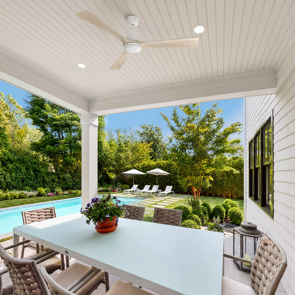 Cadiz Ⅱ 60" Outdoor/Indoor Smart Ceiling Fan with Light &amp; Wall Control