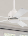 This Soran 52'' smart ceiling fan keeps your space cool, bright, and stylish. It is a soft modern masterpiece perfect for your large indoor living spaces. This Wifi smart ceiling fan is a simplicity designing with Black finish, use elegant Black Plywood blades and has an integrated 3000K LED warm light. 