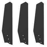 Tilbury smart ceiling fan blades Black