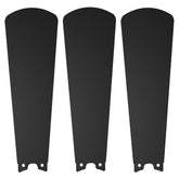 Viter smart ceiling fan blades black 52 56 inch