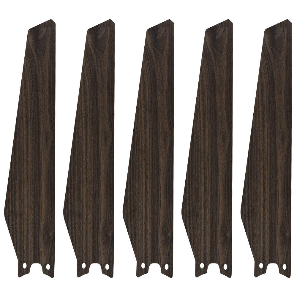 Voyager Smart ceiling fan 5 blade 52 inch Dark wood