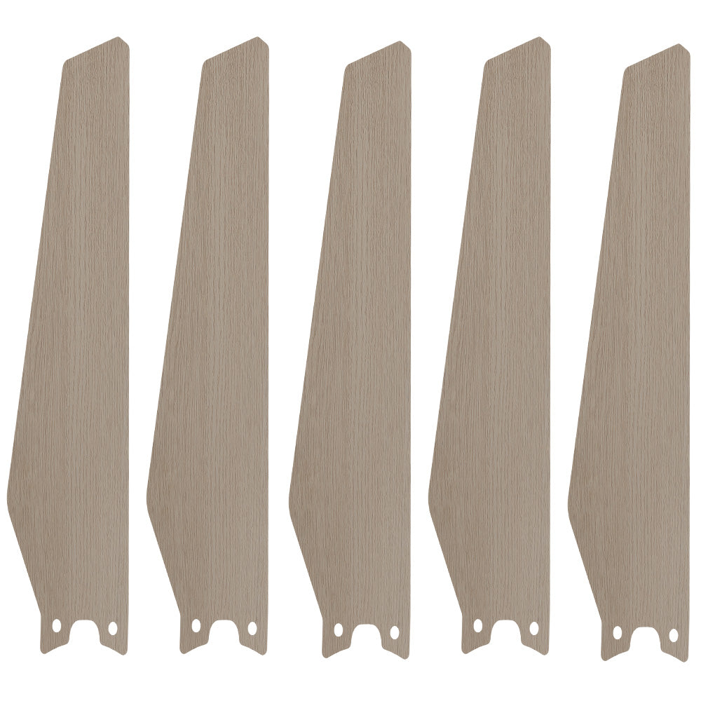 Voyager Smart ceiling fan 5 blade 52 inch Light wood