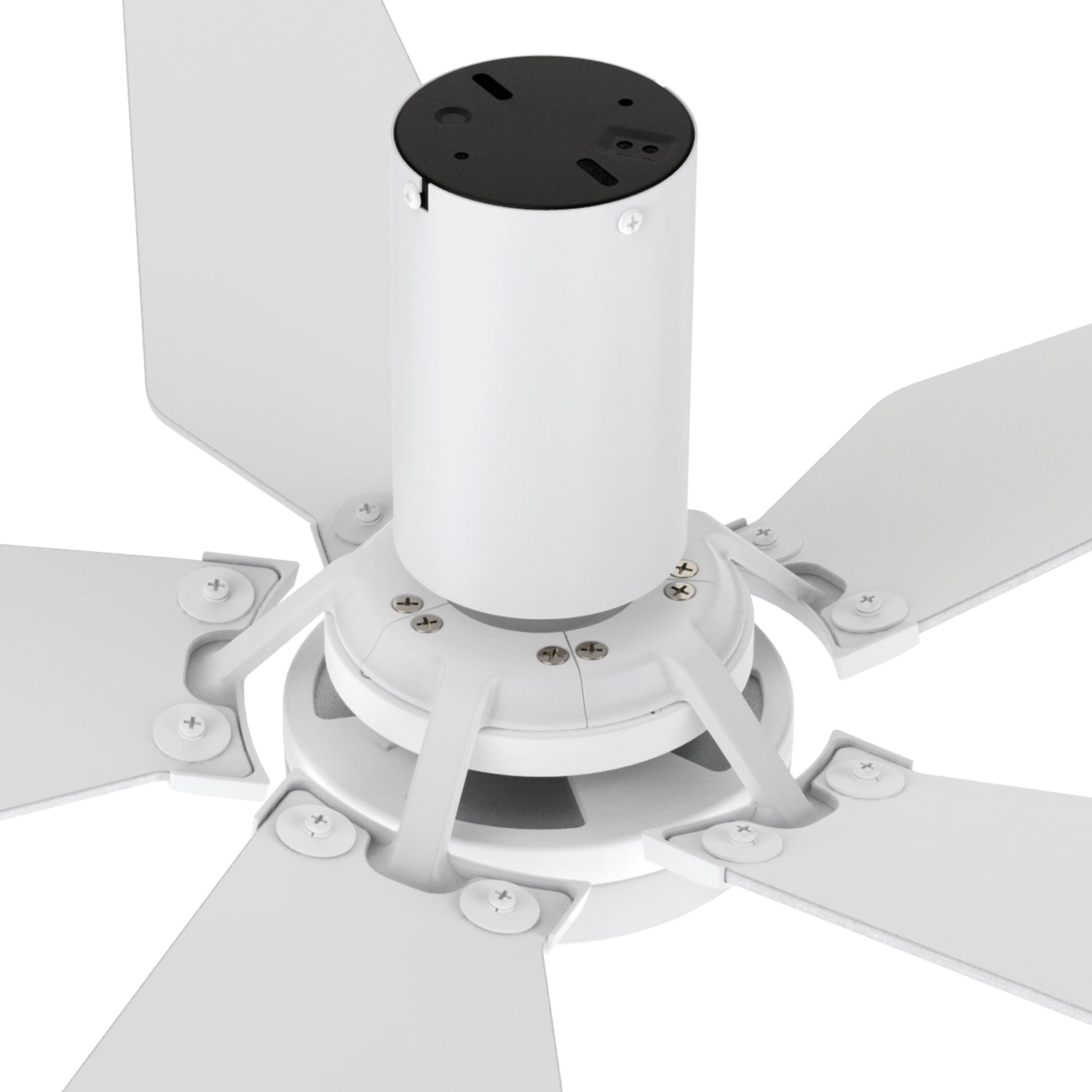 Fans are made with incredibly efficient and completely silent DC motors. 