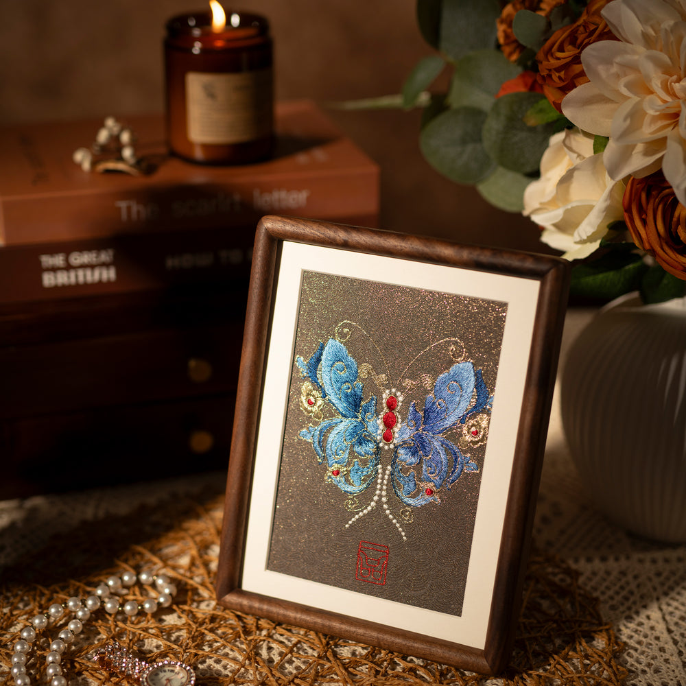 Embroidery Designs of Butterfly For Textile Art