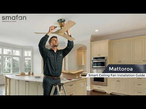 How to Install Mattoroa Smart Ceiling Fan | Step by Step Easiest Install Guide