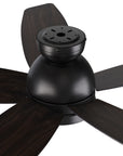 Reversible fan blades for wooden color side 