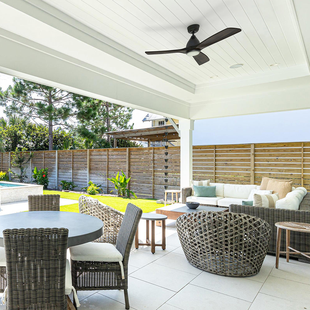 Sawyer Ⅱ Smart Ceiling Fan with LED Light and Remote Outdoor/Indoor 48"