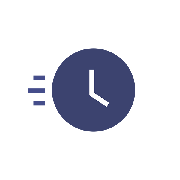 An icon with the concept of time control, referring to a gas stove with a timing function