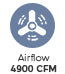 ceiling fan airflow icon