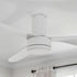 Flush mounted luxury with the 52in Ceiling Fan. Reversible DC motor, modern design, and durable ABS blades. 