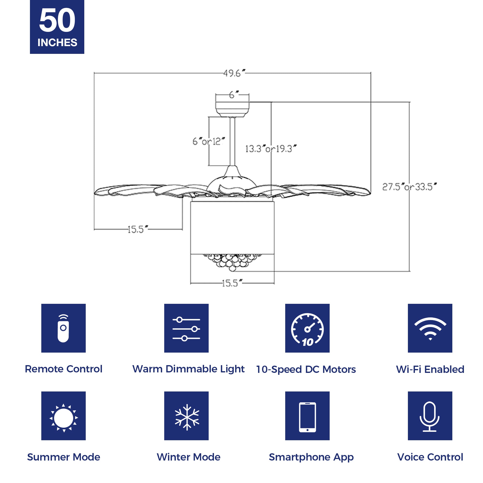 The Smafan Blossom 50&