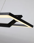 Smafan Bristol Contemporary America Modern/Industrial/Vintage  LED Rectangle Pendant Light,this black light LED hanginig light with geometric integrated into the design,using two simple rectangles to outline the spiritual space,everywhere has a simple and extraordinary fashion sense.It is a good decor to your house by this rectangle pendant light fixture.It is specially designed to have a universal head,the frame can be folded and can be rotated 360°.