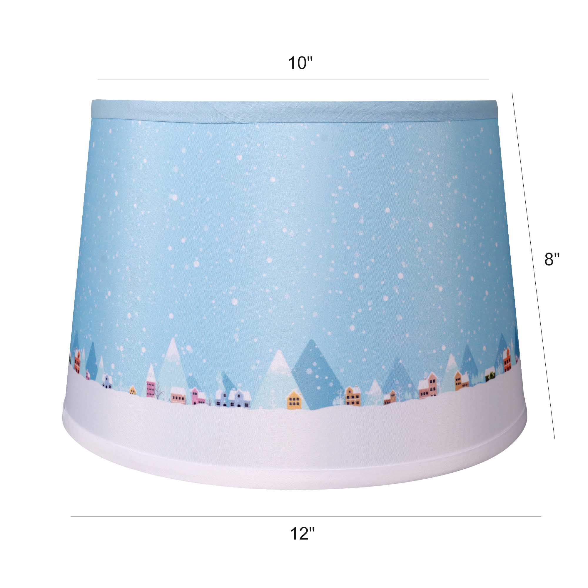 Carro Home Collection Limited Edition Round Empire Shape Lamp Shade 10"x12"x8" (Set of 2) 