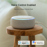 UNIVERSAL FIT:Easily turn your existing AC ceiling fan into a smart device with our universal smart switch and the best of all, no Hub required.Can replace any existing wall switches for your AC ceiling fans. 