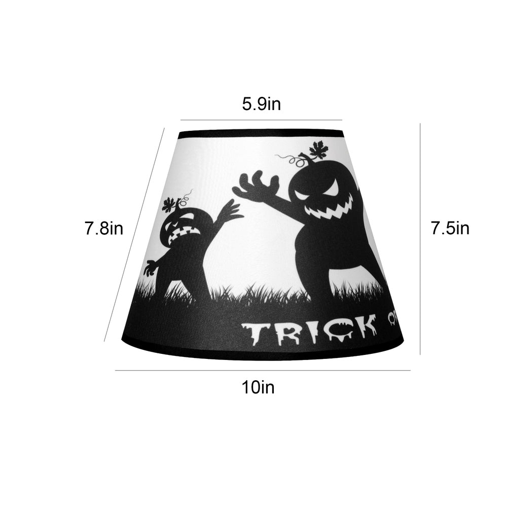 This Halloween themed fun, yet elegant Carro Home Collection Lamp Shade will refresh the look of your favorite lamp. You’ll be ready for Halloween in a snap! With its clean lines and stylish design, this Carro Home Collection Lamp Shade is perfect addition to your home décor. Beautiful fabric with satin finish helps to repel stain and dust. The sturdy and durable structure makes easy for you to store away without taking much of a space. 