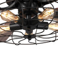 Heritage 52'' Smart Ceiling Fan With LED Light Kit. 
