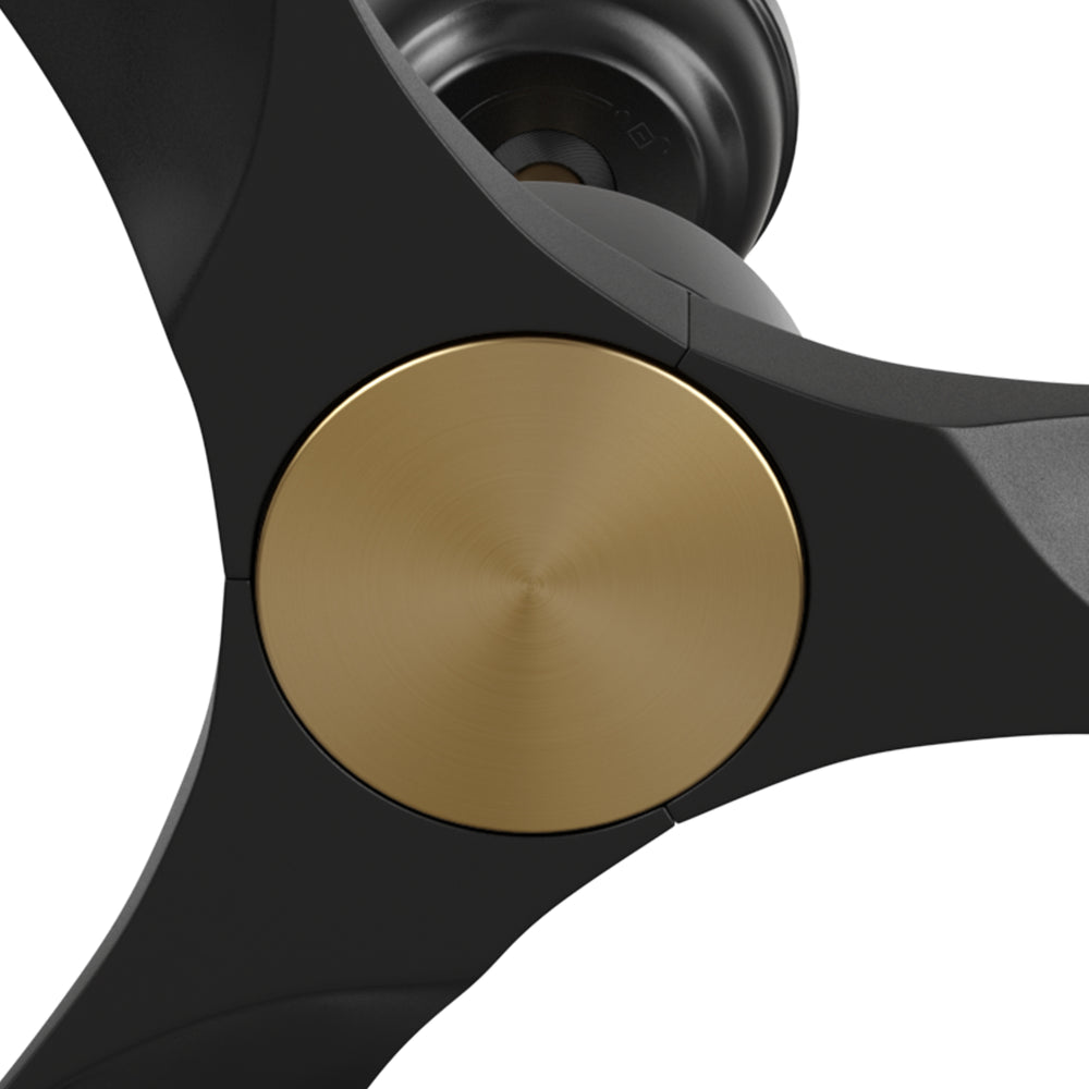 This Kilmory 52" ceiling fan keeps your space cool and stylish. It is a soft modern masterpiece perfect for your large indoor living spaces. This ceiling fan is a simplicity designing with Black finish, use very strong ABS blades. The fan features Remote control to set fan preferences. 