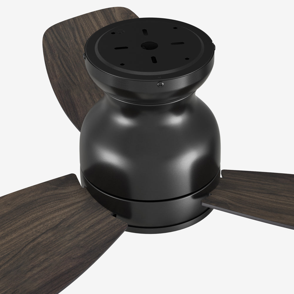 Enjoy a cooling breeze and relaxing controling in an elegant space with the Smafan Osborn 44 inch indoor ceiling fan. The fan is equipped with the latest motor and controling technology with a stylish exterior to suit the décor of your preference. The fan features a charming wood / white finish and sleek blades to cooling up your indoor living spaces. 