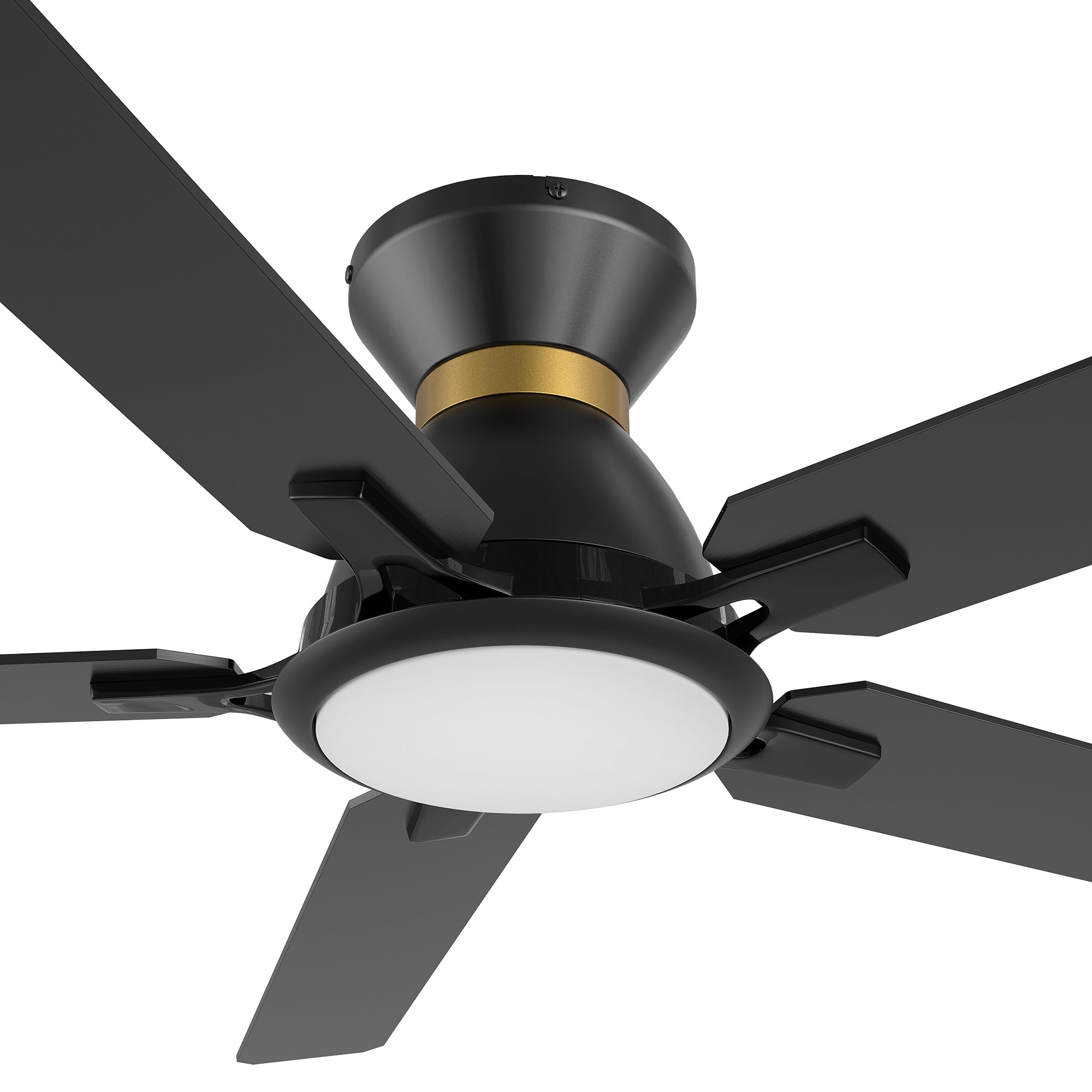 This Essex 52&#39;&#39; smart ceiling fan keeps your space cool, bright, and stylish. It is a soft modern masterpiece perfect for your large indoor living spaces. This Wifi smart ceiling fan is a simplicity designing with Black finish, use elegant Plywood blades and has an integrated 4000K LED cool light. The fan features Remote control, Wi-Fi apps, Siri Shortcut and Voice control technology (compatible with Amazon Alexa and Google Home Assistant ) to set fan preferences.
