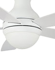 This Fannin 52'' smart ceiling fan keeps your space cool, bright, and stylish. It is a soft modern masterpiece perfect for your large indoor living spaces. This Wifi smart ceiling fan is a simplicity designing with White finish, use elegant Plywood blades and has an integrated 4000K LED cool light. The fan features Remote control, Wi-Fi apps, Siri Shortcut and Voice control technology (compatible with Amazon Alexa and Google Home Assistant ) to set fan preferences.