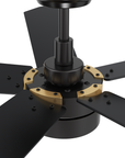 This Granby 52'' smart ceiling fan are made with incredibly efficient and completely silent DC motors, full function remote control - fan speed, light on/off/dim, reverse function, including 10-speed reversible motor allows you to change the direction of your fan from downdraft mode during the summer to updraft mode during the winter.