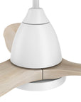 This Koa 52'' smart ceiling fan keeps your space cool, bright, and stylish. It is a soft modern masterpiece perfect for your large indoor living spaces. The fan features Remote control, Wi-Fi apps, Siri Shortcut and Voice control technology (compatible with Amazon Alexa and Google Home Assistant ) to set fan preferences. 