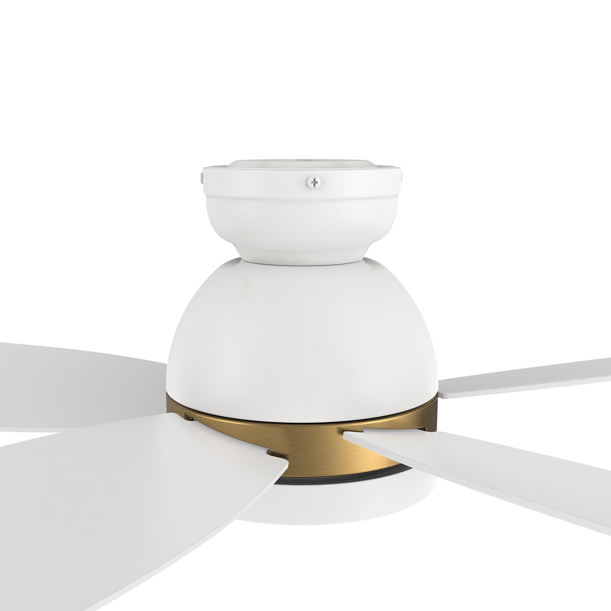 This Levi 48'' smart ceiling fan keeps your space cool, bright, and stylish. It is a soft modern masterpiece perfect for your large indoor living spaces. The fan features Remote control, Wi-Fi apps, Siri Shortcut and Voice control technology (compatible with Amazon Alexa and Google Home Assistant ) to set fan preferences. #color_white