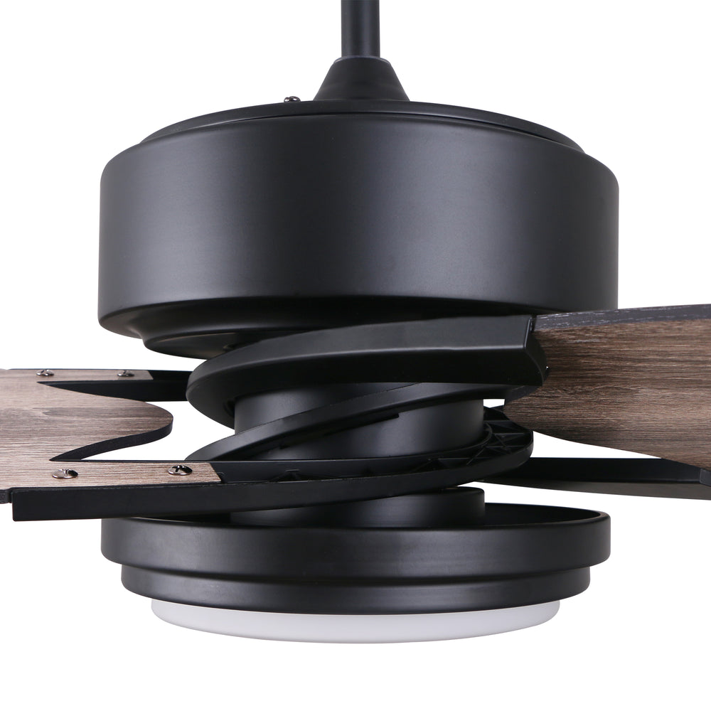 The Maxwell 52” ceiling fan has arrived to make all other traditional ceiling fans obsolete. The fan features a stylish exterior to add a touch of grace to your indoor home and an advanced interior to deliver optimal cooling and lighting. 