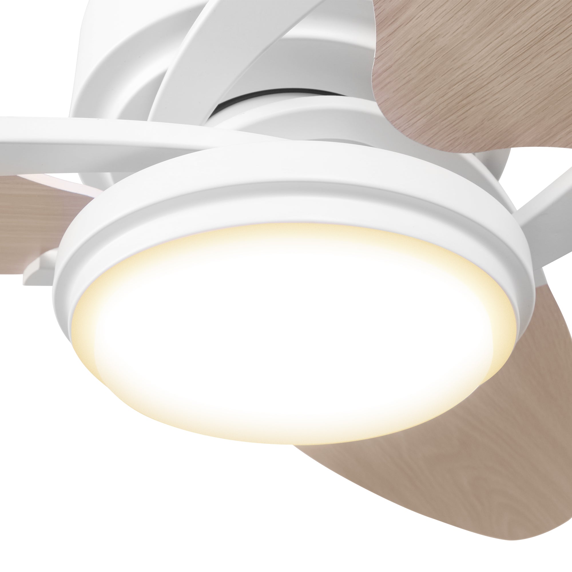 The Maxwell 52” ceiling fan has arrived to make all other traditional ceiling fans obsolete. The fan features a stylish exterior to add a touch of grace to your indoor home and an advanced interior to deliver optimal cooling and lighting. 