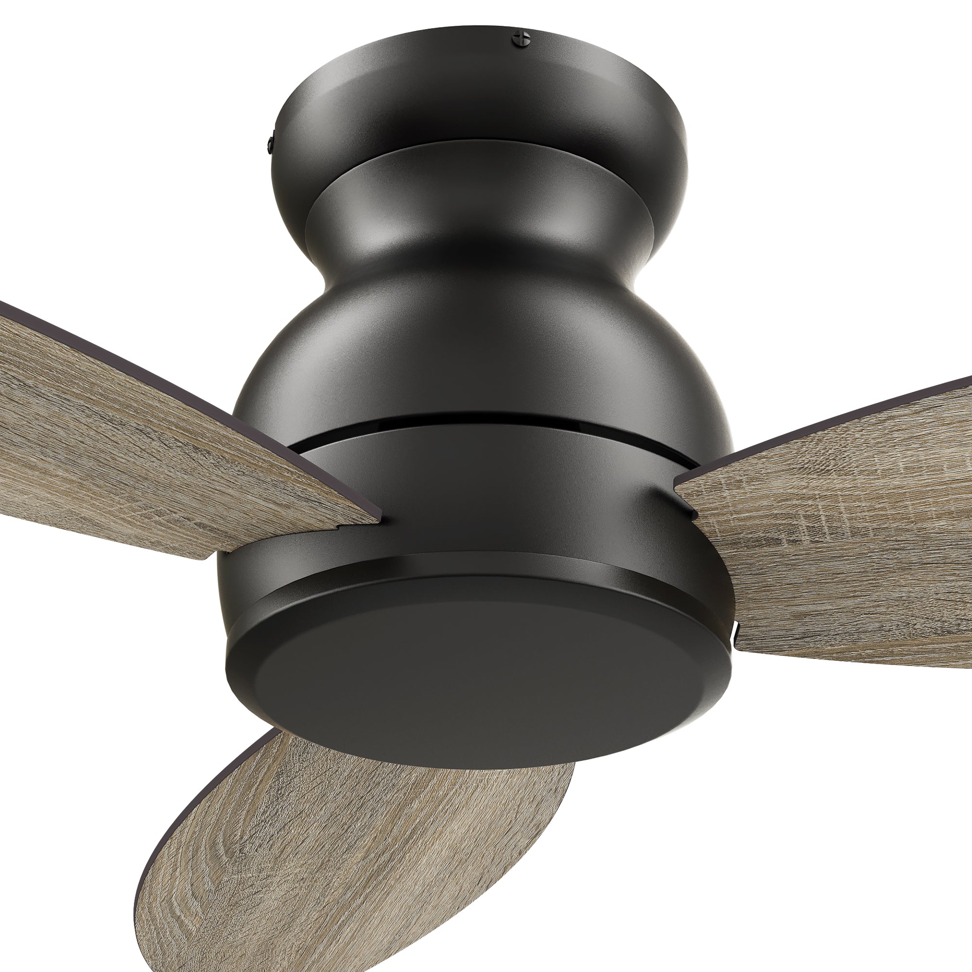 This Osborn48&#39;&#39;ceiling fan keeps your space cool and stylish. It is a soft modern masterpiece perfect for your indoor living spaces. This ceiling fan is a simplicity designing with Black finish, use elegant Plywood blades. The fan features remote control.