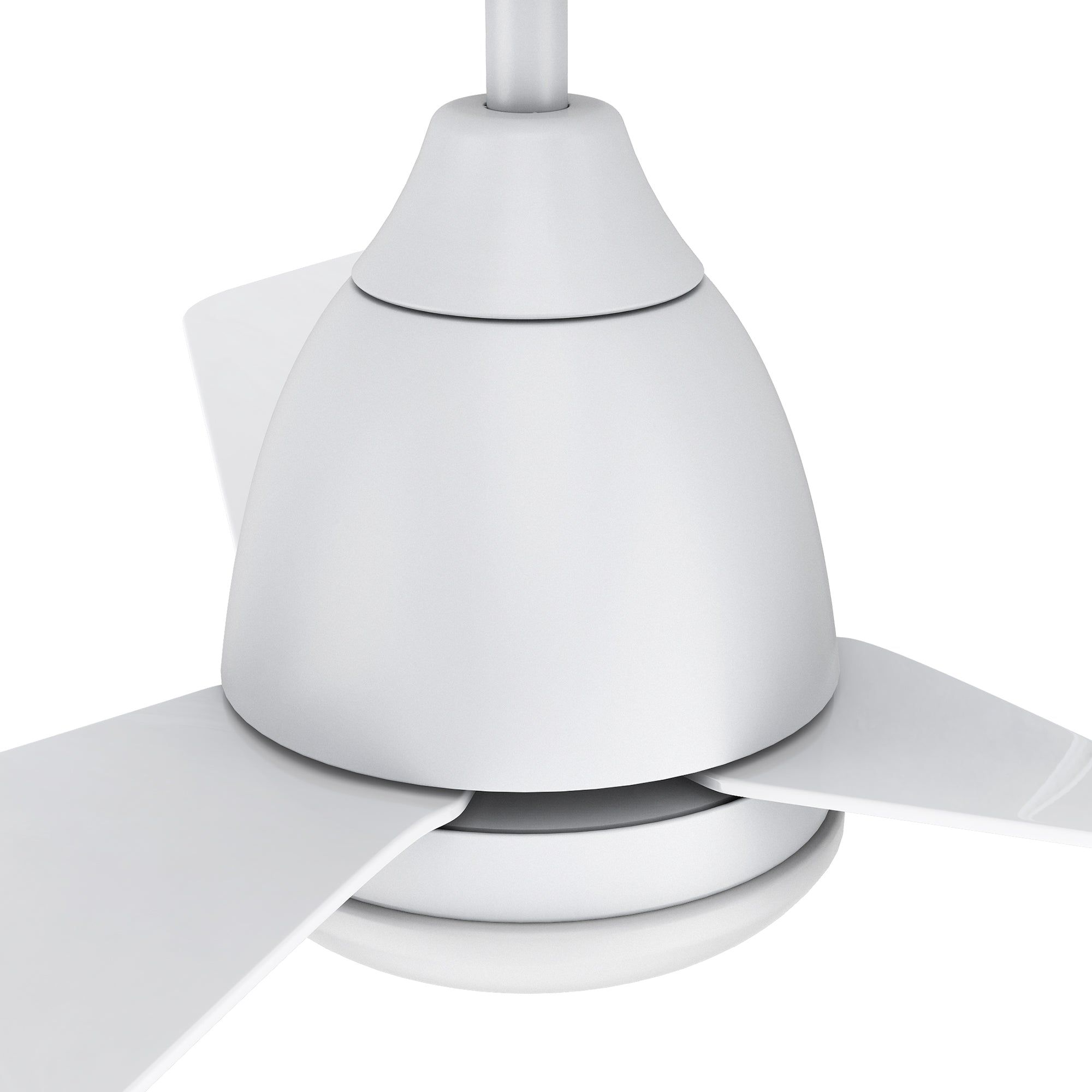 This Silas 44'' smart ceiling fan keeps your space cool, bright, and stylish. It is a soft modern masterpiece perfect for your indoor living spaces. This Wifi smart ceiling fan is a simplicity designing with White finish, use very strong ABS blades and has an integrated 4000K LED cool light. The fan features Remote control, Wi-Fi apps, Siri Shortcut and Voice control technology (compatible with Amazon Alexa and Google Home Assistant ) to set fan preferences.