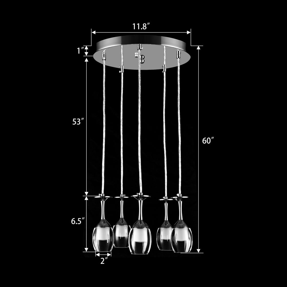 It brings fun light that can be used in every occasion. The pendant light features Wi-Fi apps, Siri Shortcut and Voice control technology (compatible with Amazon Alexa and Google Home Assistant) to set the pendant light dimmable and RGB multicolor. This pendant light can satisfy not only the various color lighting effect settings, but also the more dim color variations that slowly change. The light colors are vivid and bright and dimmable. 