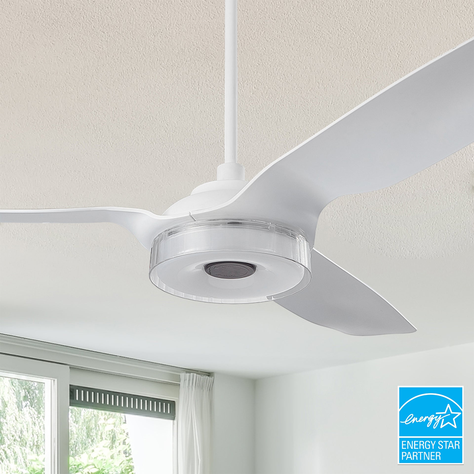 Icebreaker 52 inch Smart Ceiling Fan LED Light Remote
