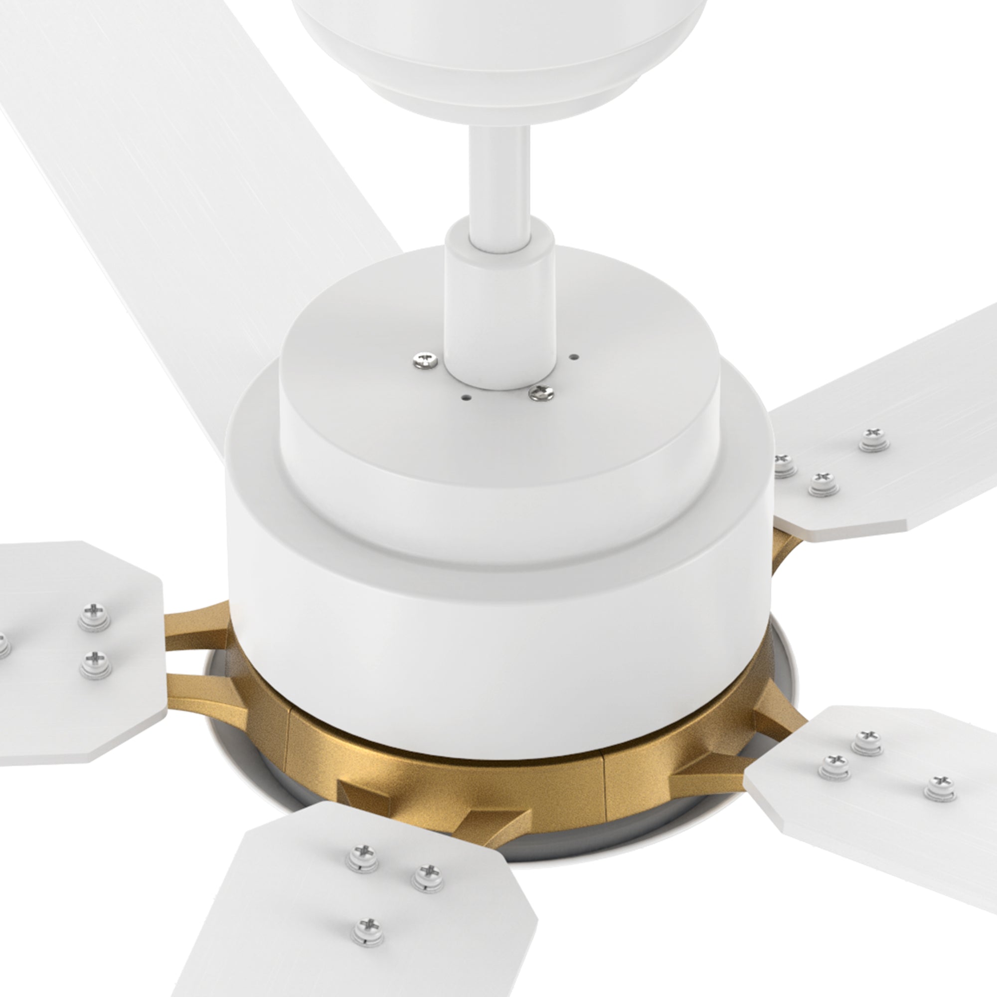 This Kyra 60" ceiling fan keeps your space cool, bright, and stylish. It is a soft modern masterpiece perfect for your large indoor living spaces. This ceiling fan is a simplicity designing with Black finish, use elegant Plywood blades and has an integrated 4000K LED cool light. The fan features Remote control to set fan preferences. 